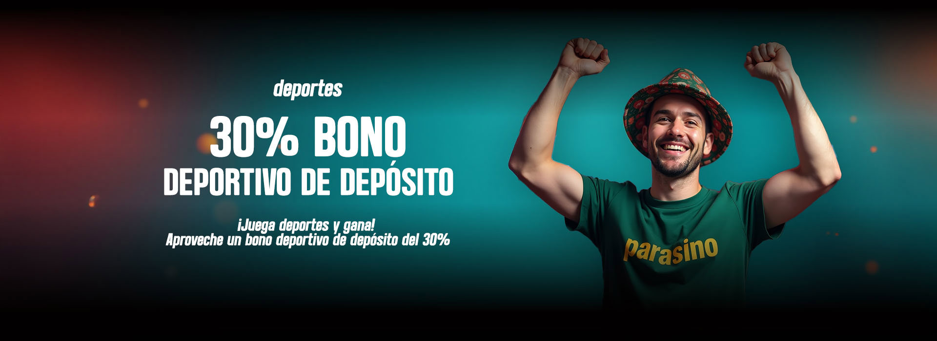 Bono deportivo de depósito del 30%