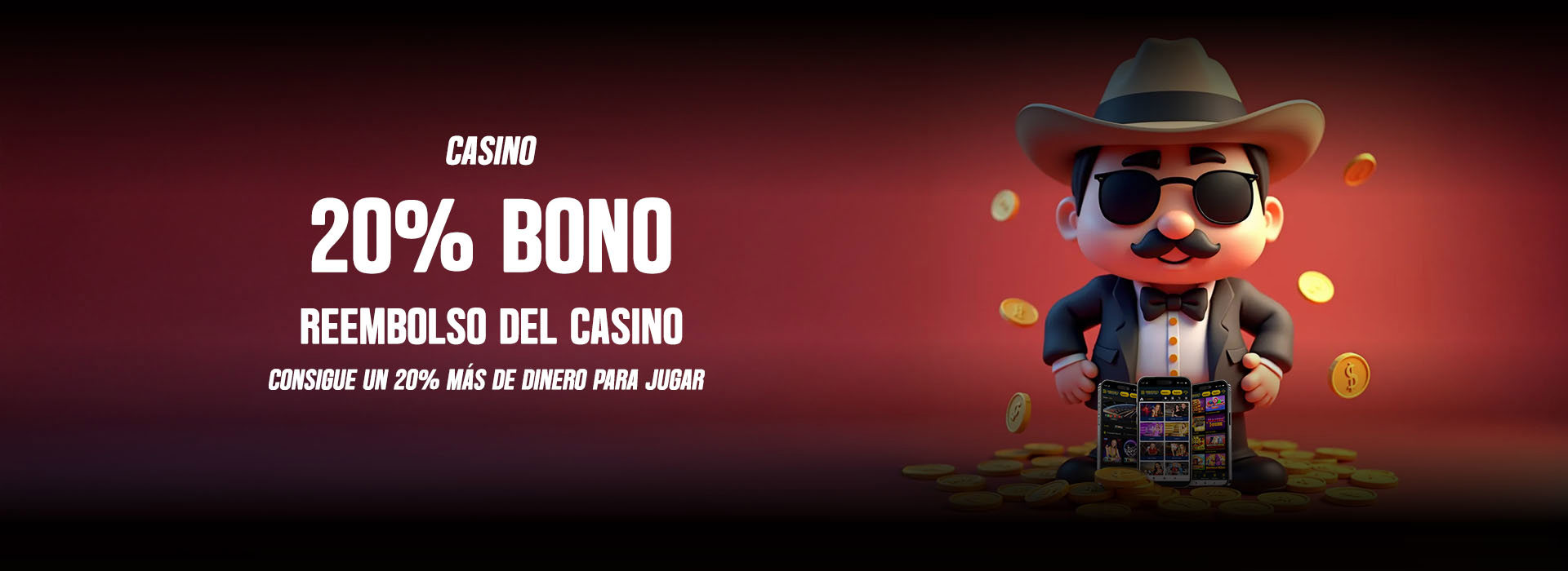 Bono de reembolso del 20% Casino