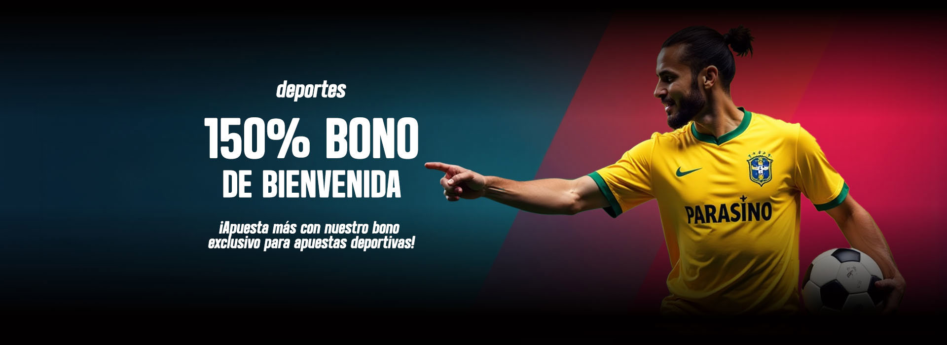 Bono de bienvenida deportivo del 150%