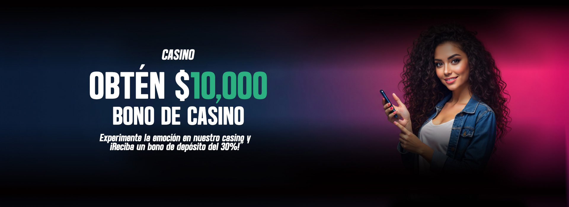 %30 BONO DE DEPÓSITO DE CASINO