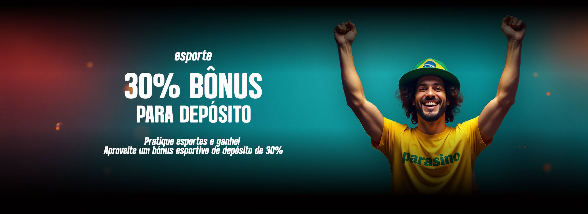 Bônus esportivo de depósito de %30