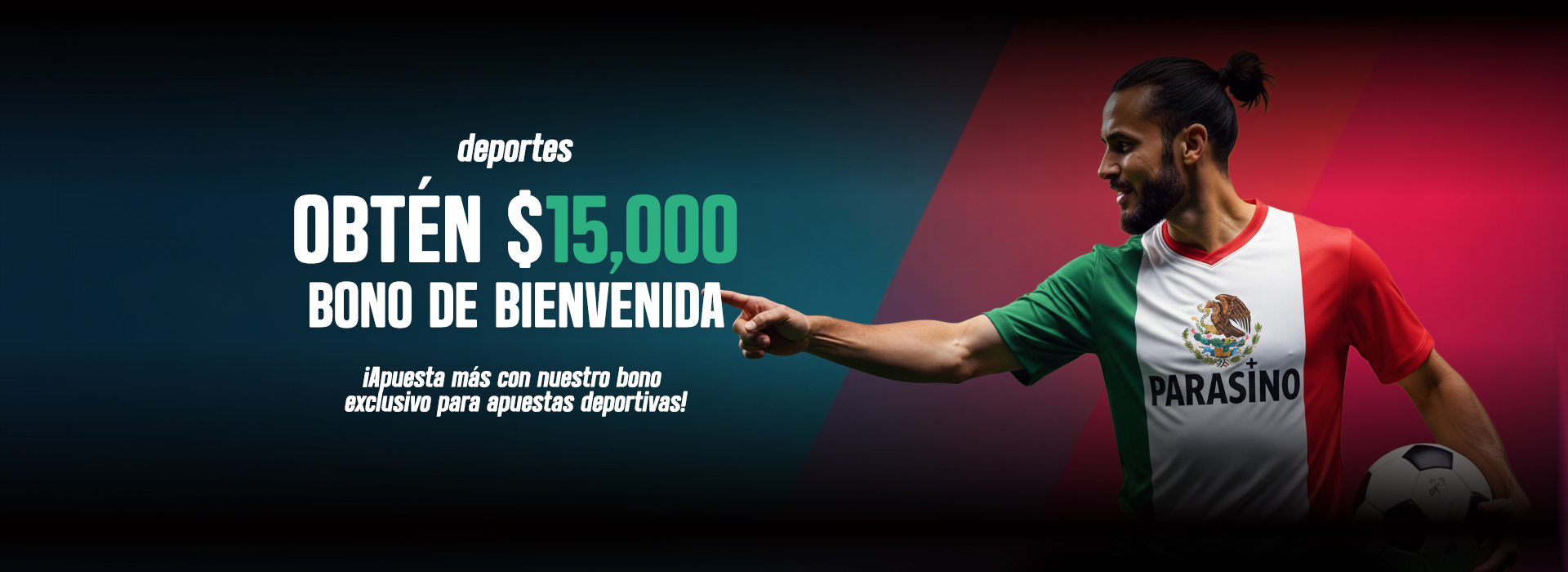 Bono de bienvenida deportivo del 150%