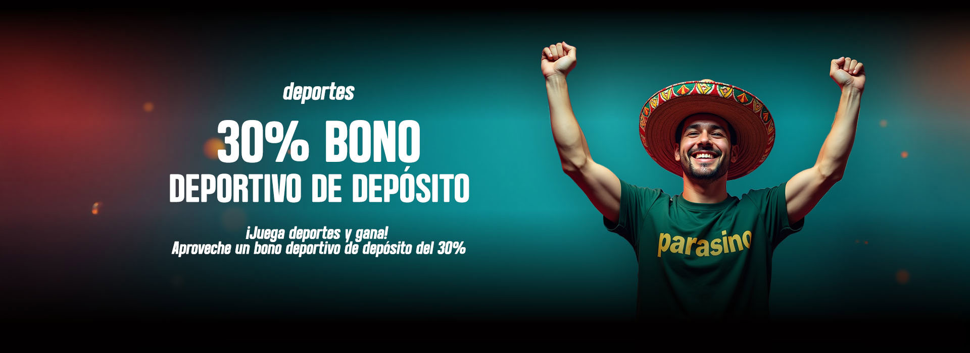 Bono deportivo de depósito del 30%