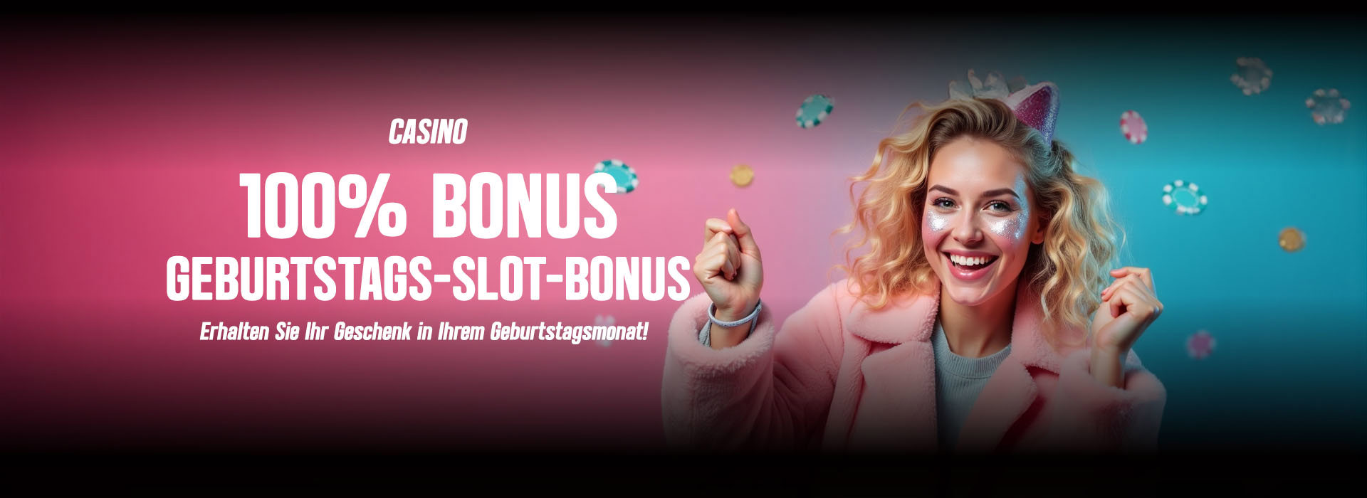 100 % Geburtstags-Slot-Bonus