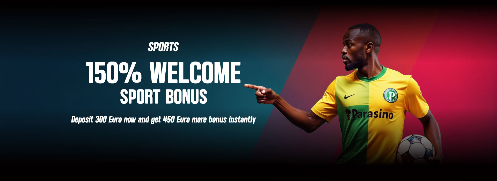 150% Sport welcome bonus